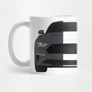 Mustang GT Magnetic + White Stripes Mug